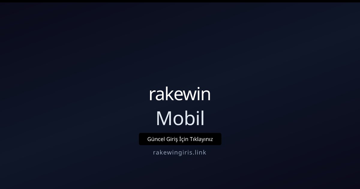 rakewin Mobil