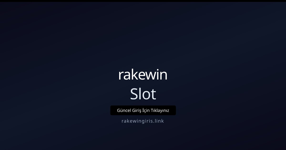 rakewin Slot